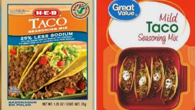 H-E-B, Walmart Recall Private Label Taco Seasoning